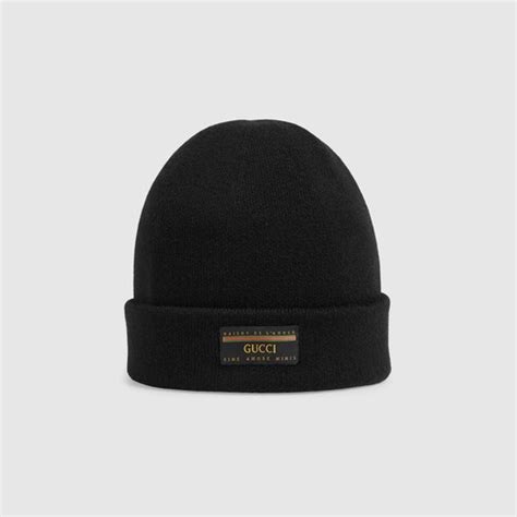 bonnet gucci noir|gucci bonnet price.